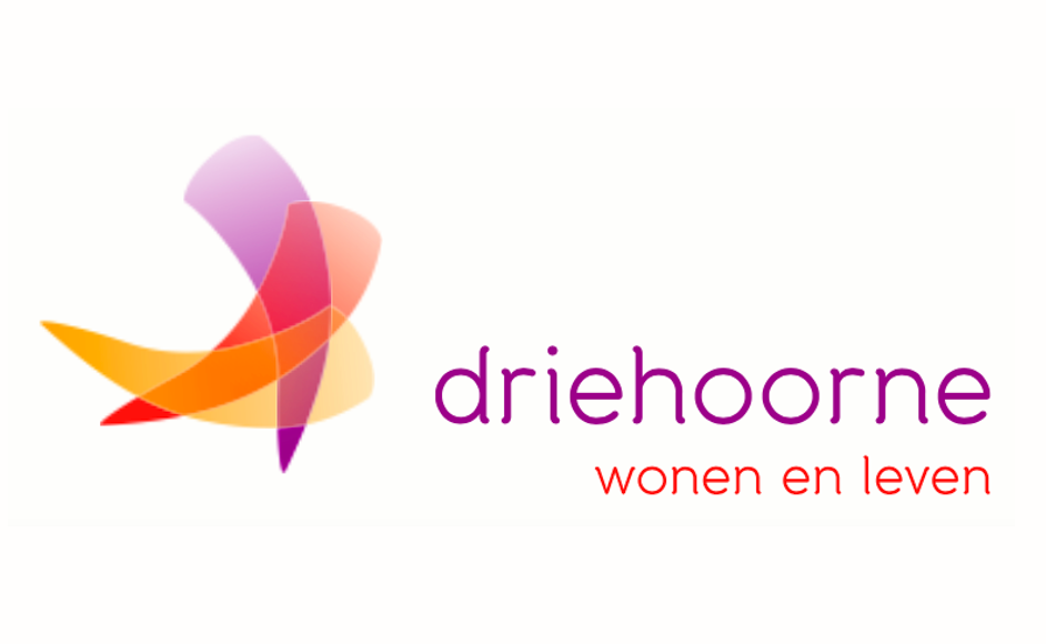 Logo van Driehoorne, wonen en leven
