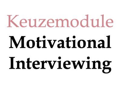 Keuzemodule: Motivational Interviewing